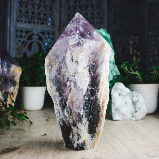 Ametist, naturlig megakristall