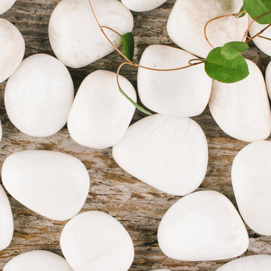 Skolecit, trumlade stenar