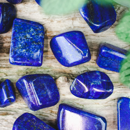 Lapis Lazuli, trumlade stenar